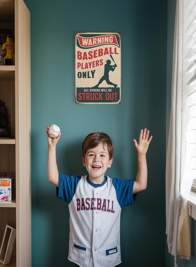 Opix Design Baseball Room Decor Sign for Boys - Cool Baseball gifts for boys 8-12, Perfect as Baseball Decorations, Bedroom, Posters, Accessories, and Sports Memorabilia by Opix Design, Baseball - Image 5